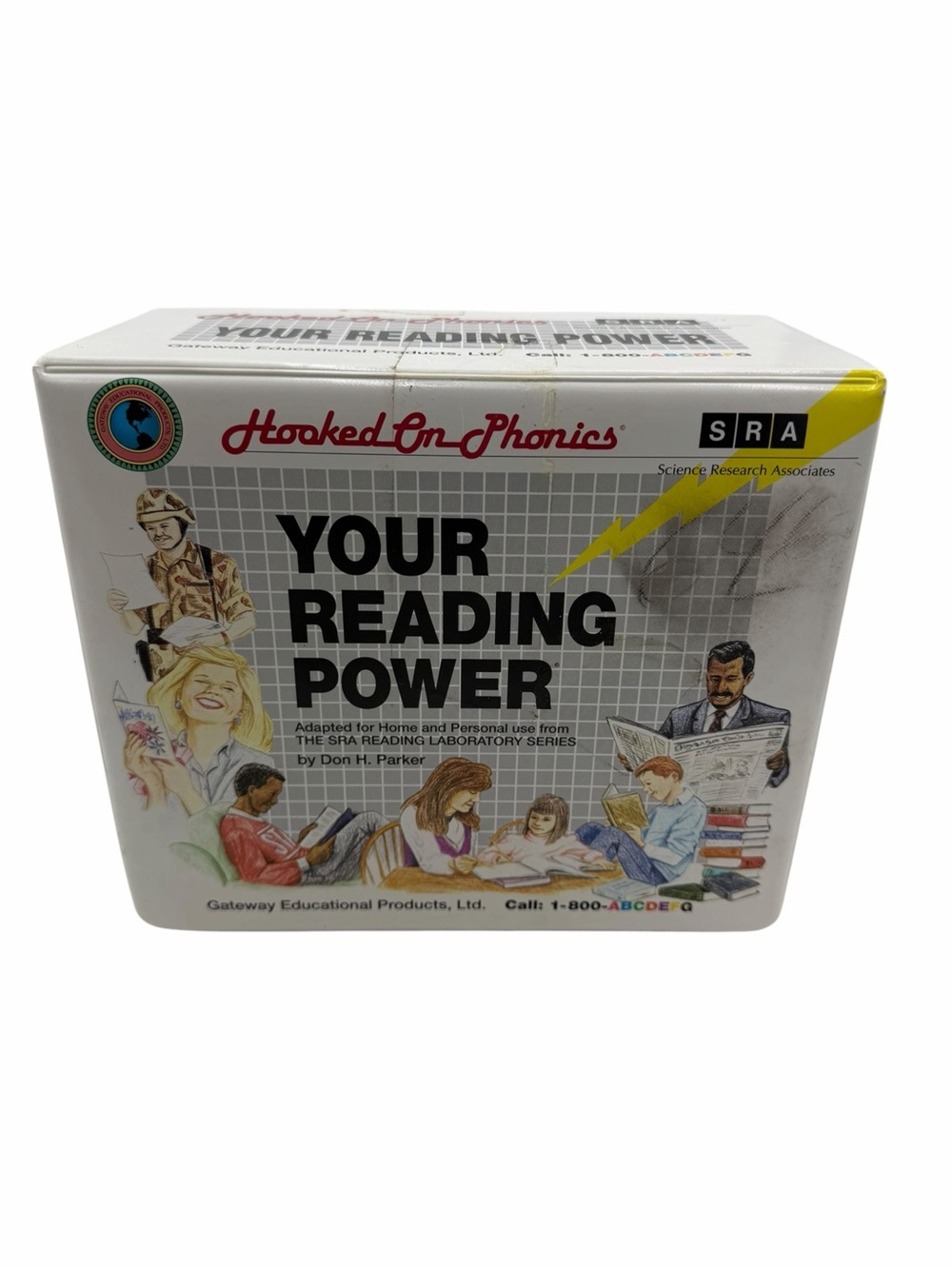 Vintage SRA Hooked on Phonics: Your Reading Power 1992 Edition COMPLETE